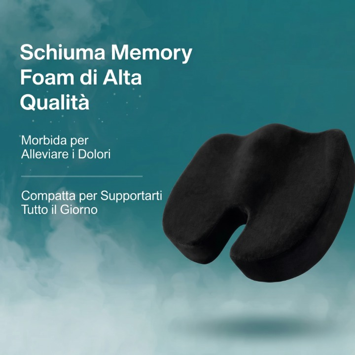 PostureEasy™  Il Cuscino Ergonomico in Memory Foam Definitivo